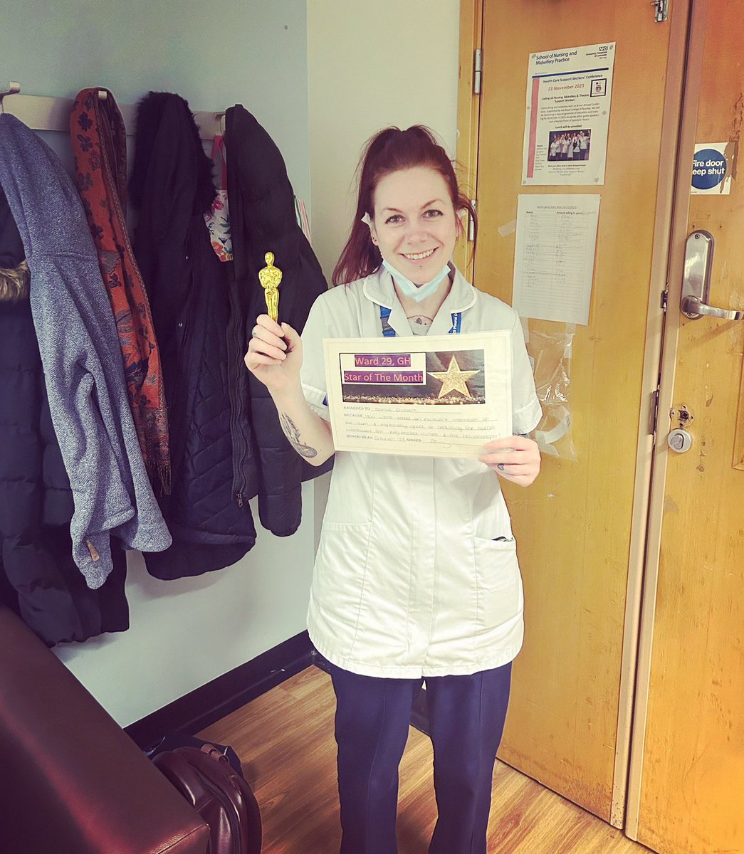 Ward29GH (@ward29gh) on Twitter photo ⭐️ October’s Star of the Month is HCA Sonia - nominated by her peers for “being an excellent team member & supporting the RNs & Housekeepers to reduce their workload”! 👏🏼💛🥳 Well done & THANK YOU to Sonia! <a href="/UHLRRCV/">UHL Renal Respiratory Cardiovascular</a> <a href="/Leic_hospital/">Leicester's Hospitals</a> ⭐️ October’s Star of the Month is HCA Sonia - nominated by her peers for “being an excellent team member & supporting the RNs & Housekeepers to reduce their workload”! 👏🏼💛🥳 Well done & THANK YOU to Sonia! <a href="/UHLRRCV/">UHL Renal Respiratory Cardiovascular</a> <a href="/Leic_hospital/">Leicester's Hospitals</a>