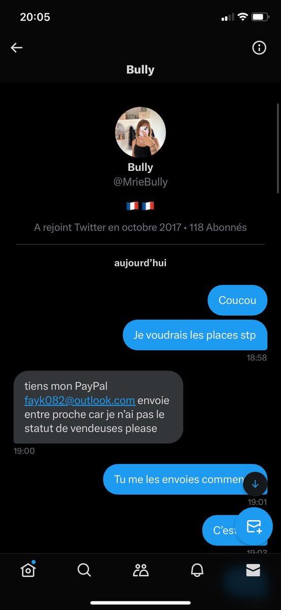 whatspoppinoc's tweet image. ⚠️⚠️SIGNALEZ CETTE GROSSE MYTHO SVP ET FAITES ATTENTION ELLE VEND DE FAUSSES PLACES POUR LE CONCERT D’HAMZA⚠️⚠️

#fosse#hamza#paris