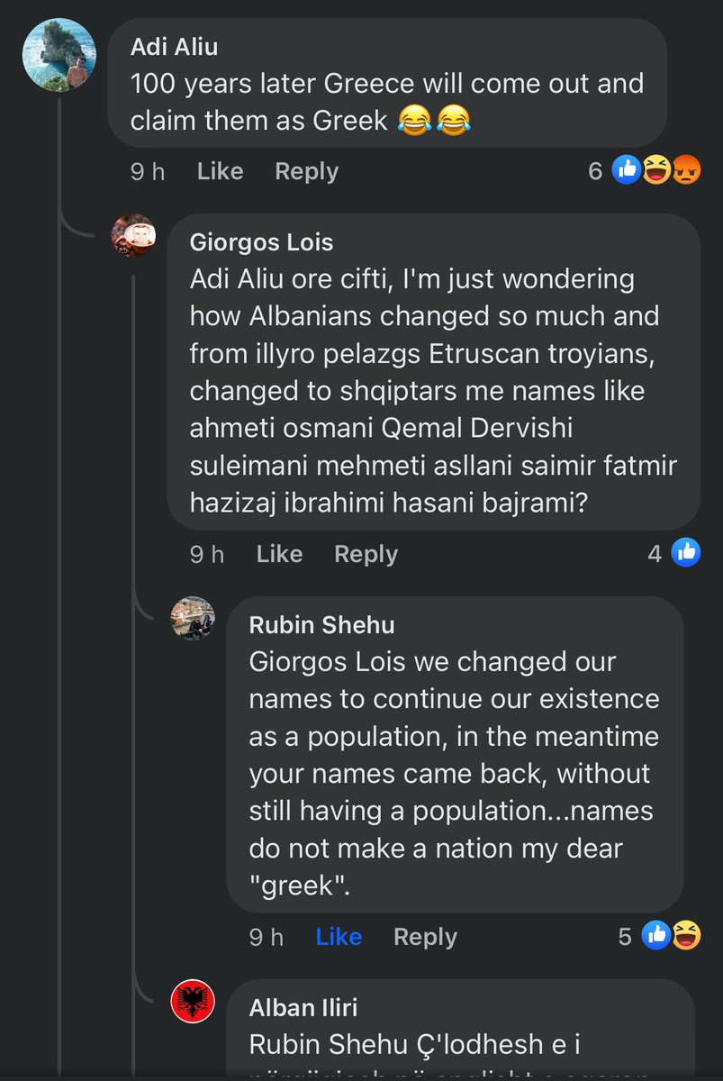 Addialiu's tweet photo. Lately I've found a new hobby trolling brainwashed Greeks in Facebook 😂 https://t.co/olXwtqOLIe