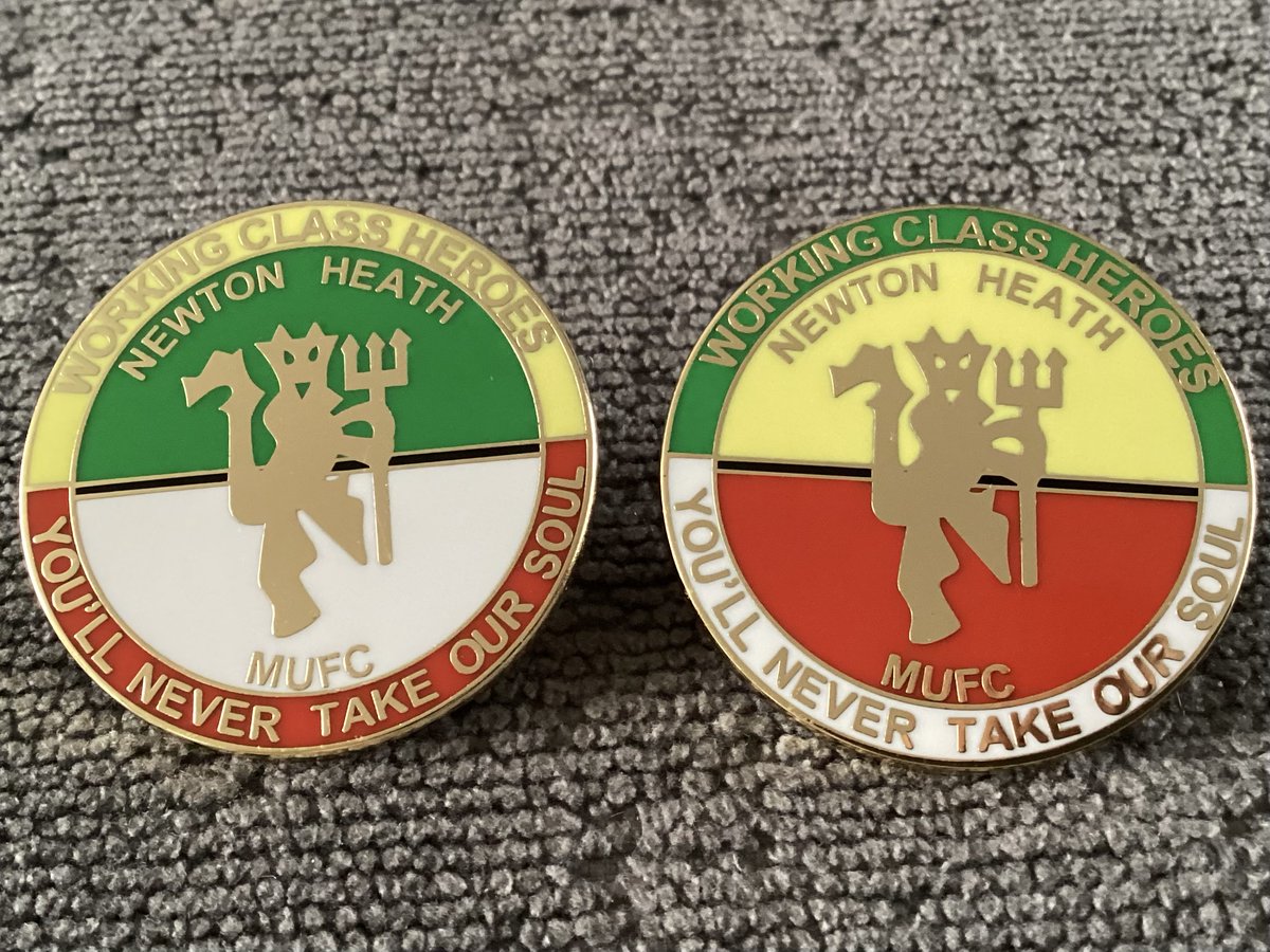 FBadgeman's tweet image. New Manchester United limited edition enamel pin badges. Fantastic quality and available to purchase with confidence from Etsy ksdbadges.etsy.com #MUFC_FAMILY #MUFC #GGMU #UTFR #ManchesterUnited #ManUnited @PeteBoyle70 @UtdBeforeFergie @gordonhill54 RT’s greatly appreciated