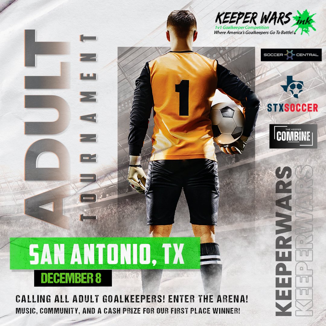 🚨We are 2 weeks away from our deadline! 🚨

Don't wait until the last minute, as our Texas Brackets are filling up fast! Get more details on our website:

Link: keeperwarsink.com/texas-december…

#keeperwarsink #nationalqualifier #fearthekeeper