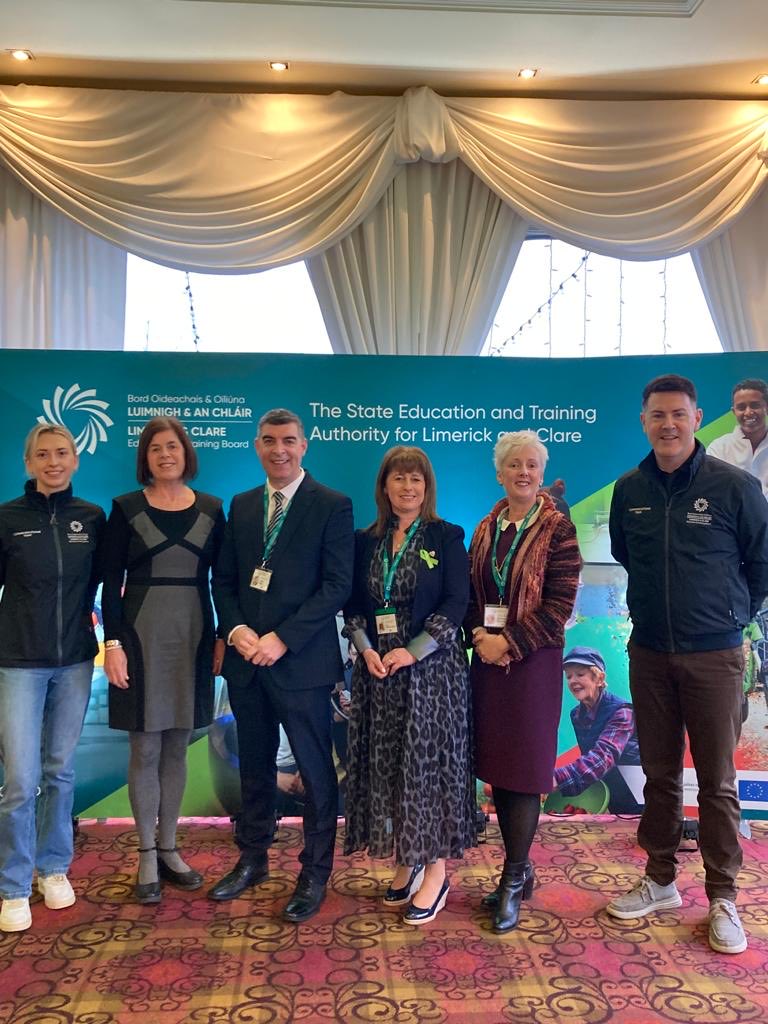 Thanks to this amazing Support Team and wonderful Comms Team for organising the Limerick and Clare Education and Training Board Schools Division Annual Student Support Team Conference today. Fabulous event ⁦@LimClareETB⁩ #TeamWork #FindTheBestInYou ⁦@LeadingLearnin2⁩