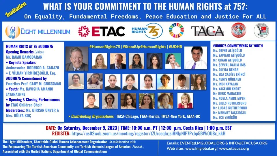 etacusa's tweet photo. Please join us through the Zoom platform on Saturday, December 9, 2023. We are looking forward to welcoming you.
REGISTER (in advance):
https://t.co/9LhFRkbAOy

For more information:... https://t.co/reunwTcnQM