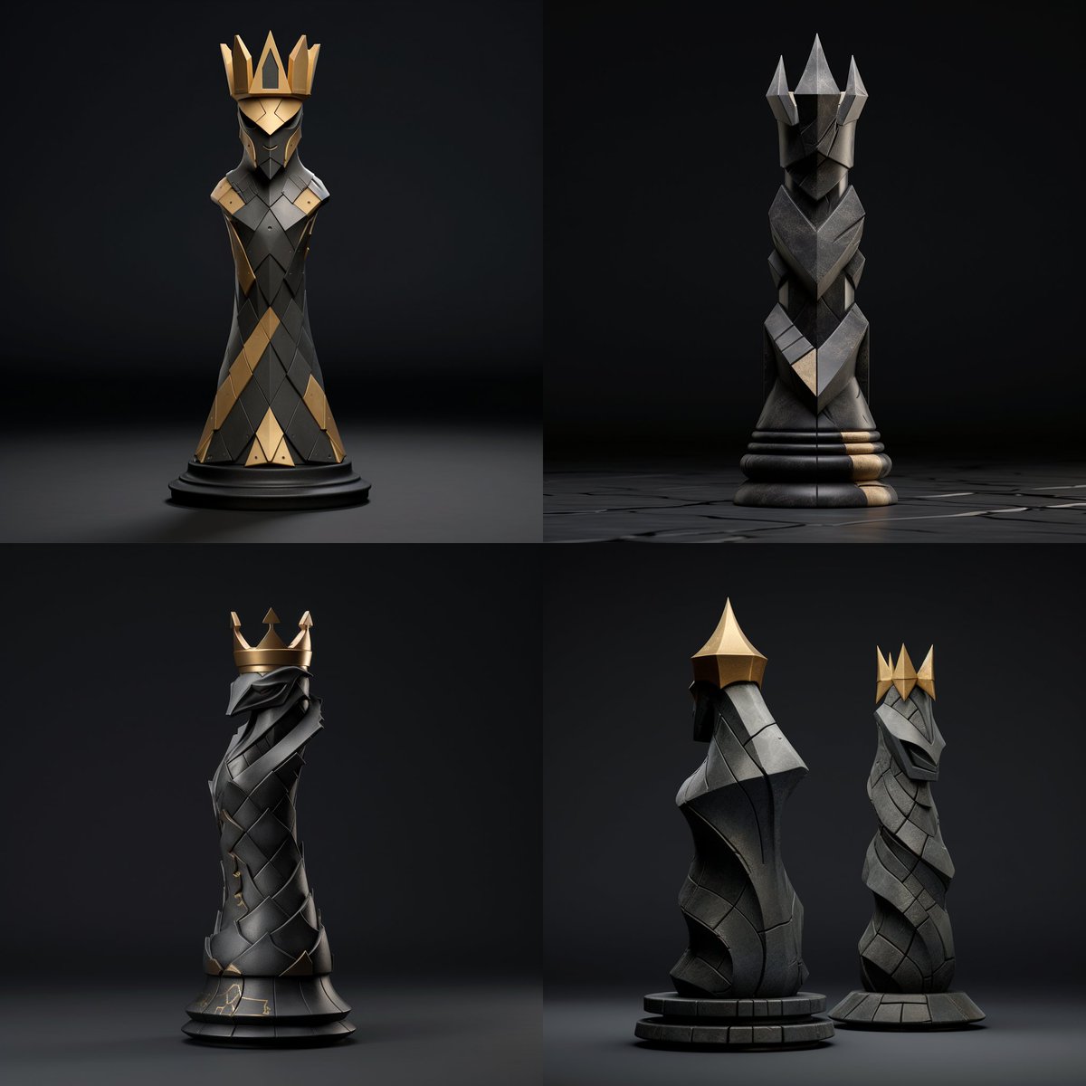 ai is such an awesome tool.

working on 3d concepts for the stone pieces in <a href="/pondarapp/">pondar</a>'s augmented reality board game, uncertainty.

not quite there yet, but heading in the right direction 😎

#ai #midjourney #ar #augmentedreality #boardgames #uncertainty