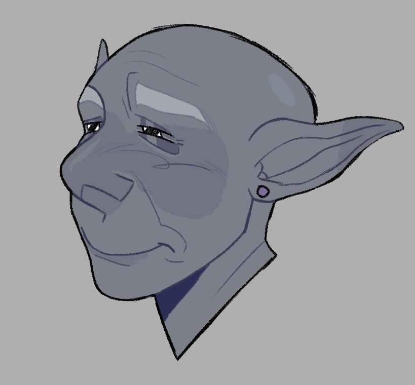 Snapitkeeper's tweet photo. Barcie I did for fun cause I love him ♡
#BG3 #BaldursGate3 #BarcusWroot https://t.co/YTsPvXZVcJ