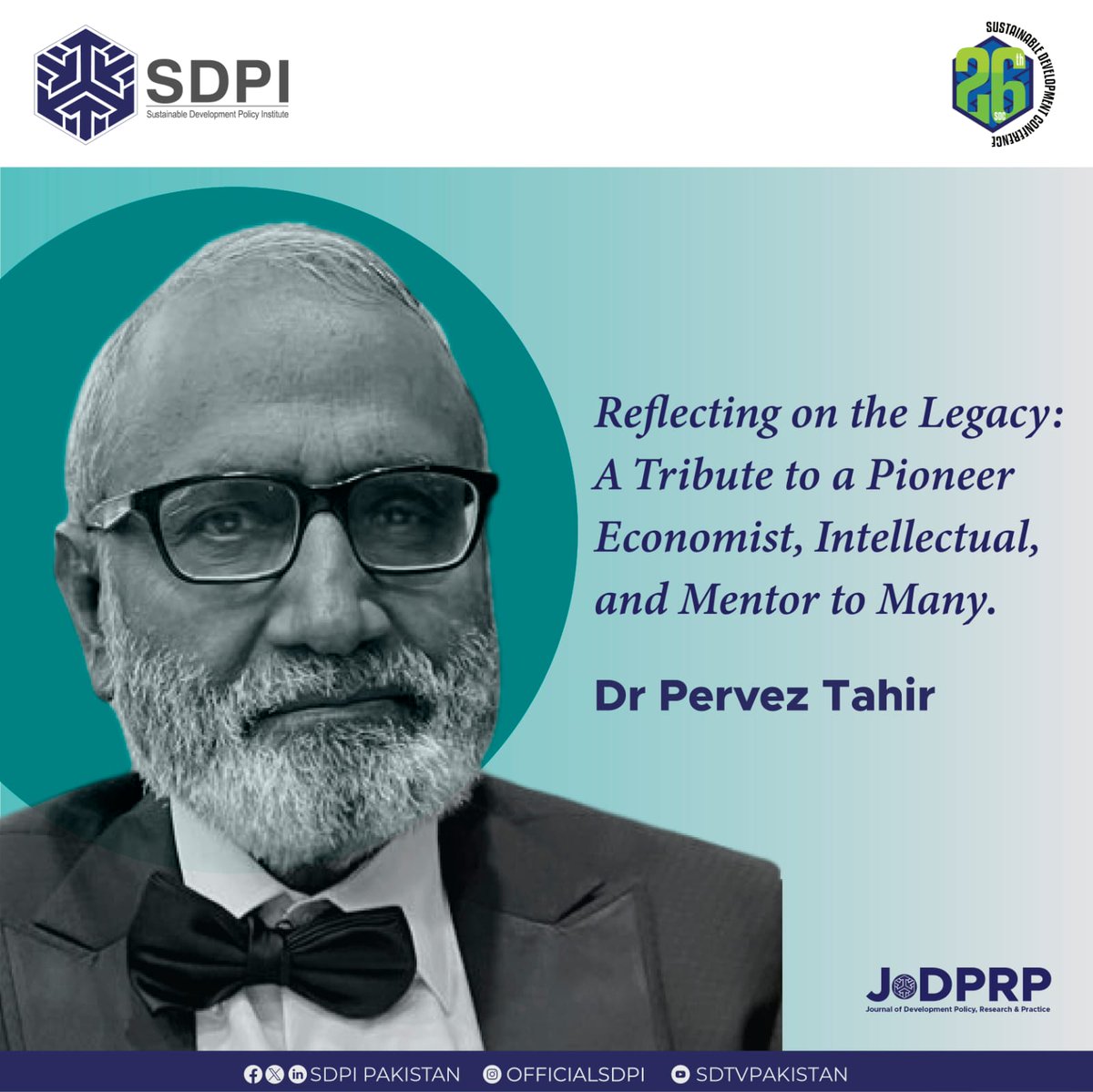 SDPIPakistan's tweet photo. "🎉 The session on celebrating 25 years of @hdfpk, dedicated to the legacy of the late Dr. Parvaiz Tahir. 🙏 Joined by Dr. Nadia Tahir, his wife, who shared profound insights from his impactful life. 🌟 #SDC2023  #DrParvaizTahir" https://t.co/LqyGzdrij5