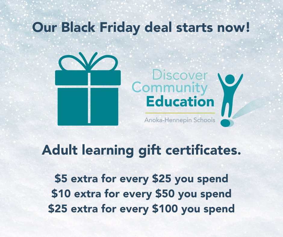 Anoka-Hennepin Community Education tweet media