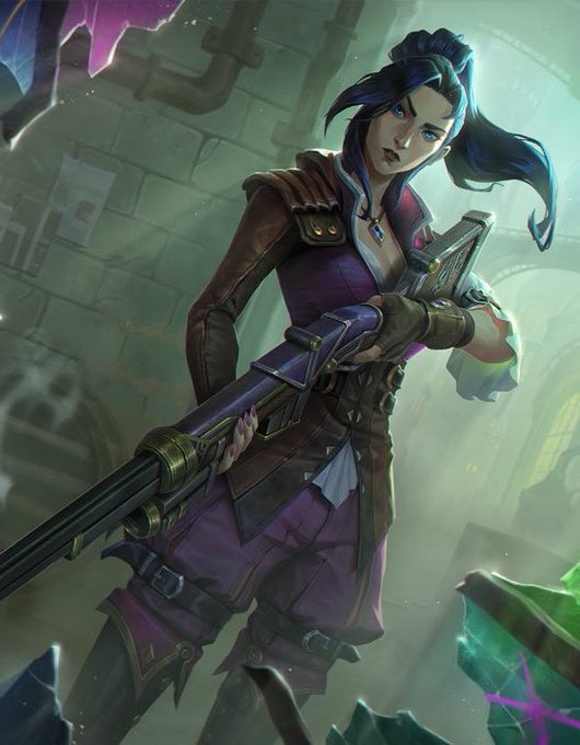 Arcane Caitlyn cosplay 💜💚 https://t.co/d30sMGObXo<a href="/tag/wowcosplay"class="tags"><span>#wowcosplay</span></a>