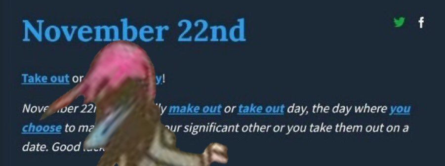 RoseRamonaF's tweet photo. …

Nah, fuck that.

I don’t need a special holiday to make out with or go on a date with my Boyfriend. https://t.co/HzckuAZcVZ