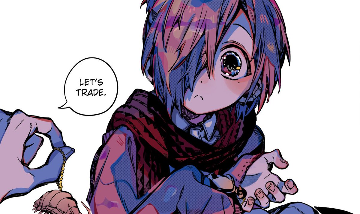 Hi look at this coloring I never finished bc idk how to make backgrounds #tbhk #jshk