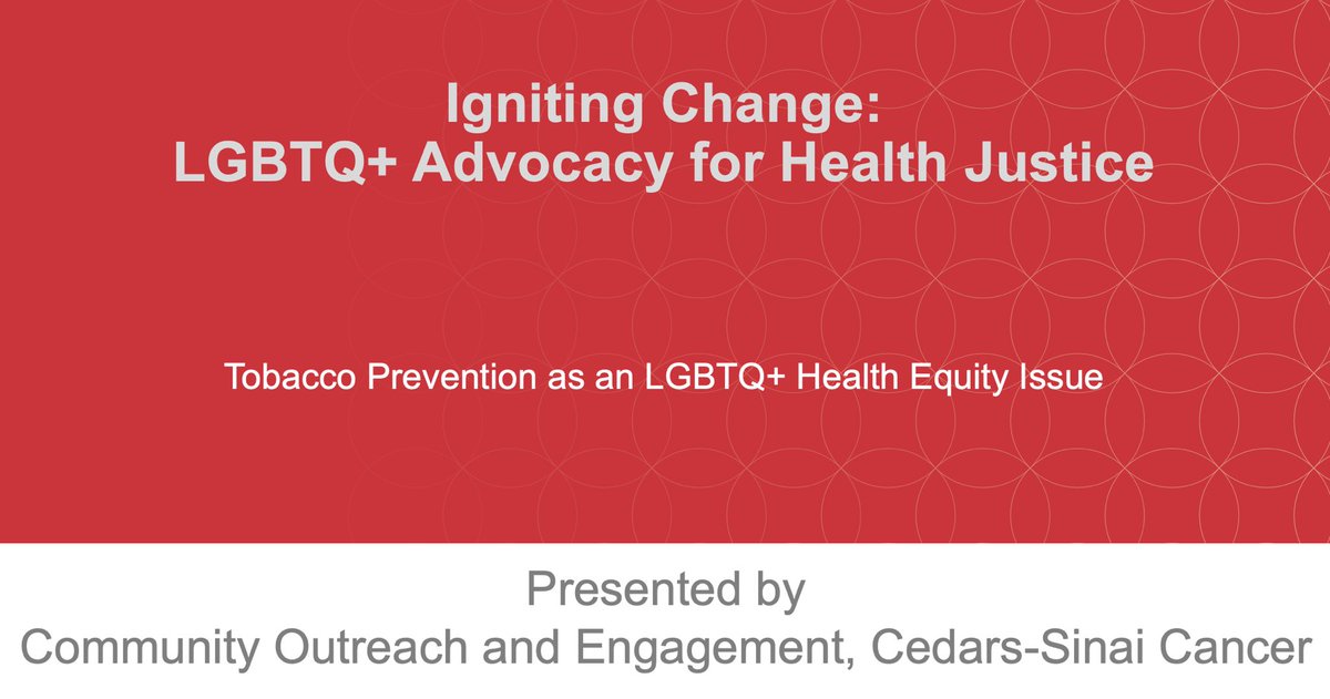 Zul Surani (@zulsurani) on Twitter photo #CedarsSinaiCancerCOE tobacco control experts launched “Igniting Change: LGBTQ+ Advocacy for Health Justice” with <a href="/designmattersCA/">Designmatters at ArtCenter College of Design</a>. Experts advised on tobacco marketing, LGBTQ+ tobacco-related health disparities, policies for tobacco use prevention. #TobaccoControl #HealthEquity #CedarsSinaiCancerCOE tobacco control experts launched “Igniting Change: LGBTQ+ Advocacy for Health Justice” with <a href="/designmattersCA/">Designmatters at ArtCenter College of Design</a>. Experts advised on tobacco marketing, LGBTQ+ tobacco-related health disparities, policies for tobacco use prevention. #TobaccoControl #HealthEquity