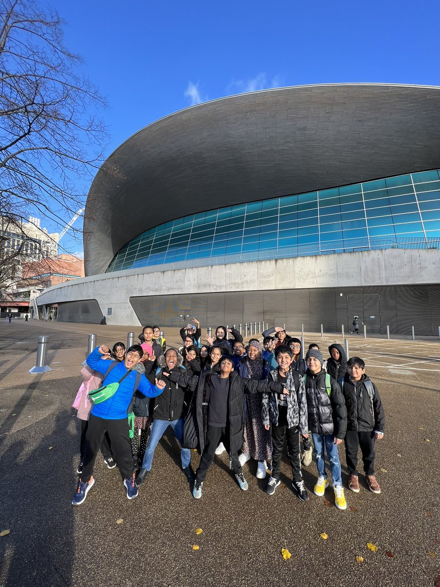 SheringhamPS's tweet photo. Only 2 days to go!  After 8 days of intensive swimming lessons at the @AquaticsCentre in Stratford, the Year 5 teachers are so incredibly proud with how our children have done so far! As you can see, they are having the time of their lives! 🏊‍♀️🏊 #TeamSheringham https://t.co/jmajPzKAJr