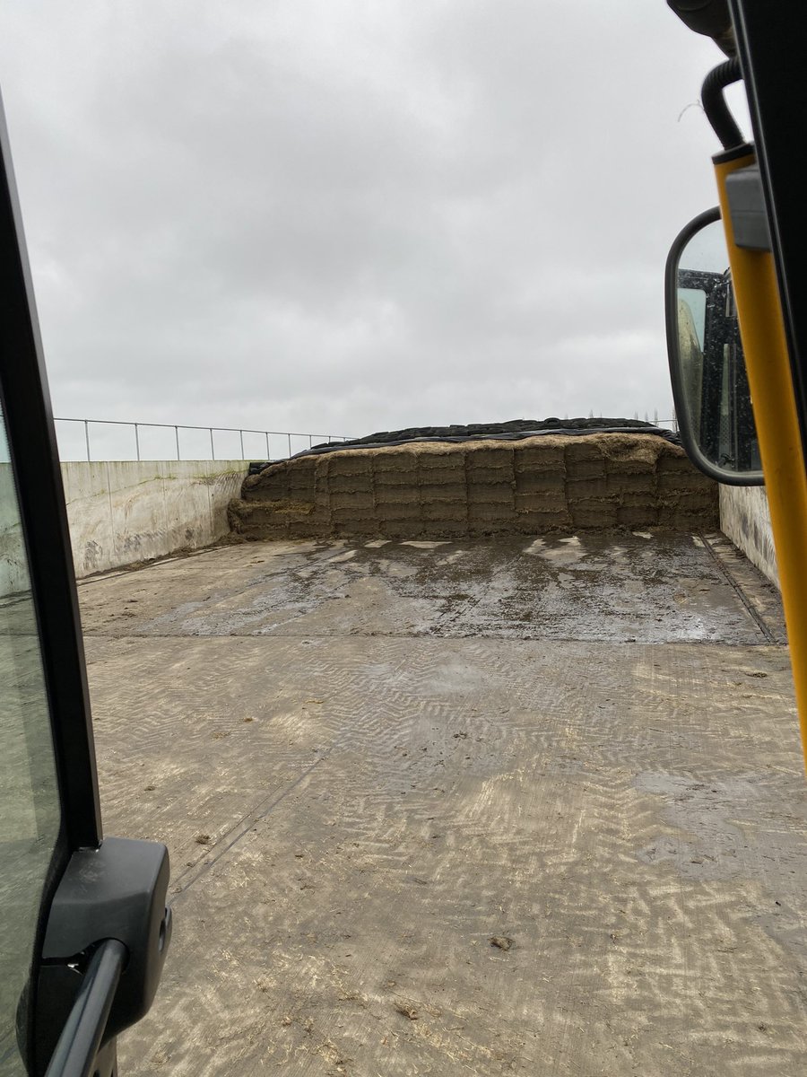 Silage pits have improved on farms for decades, but a channel doing it’s job is still a good visual example of one aspect to protecting water quality on a farm.