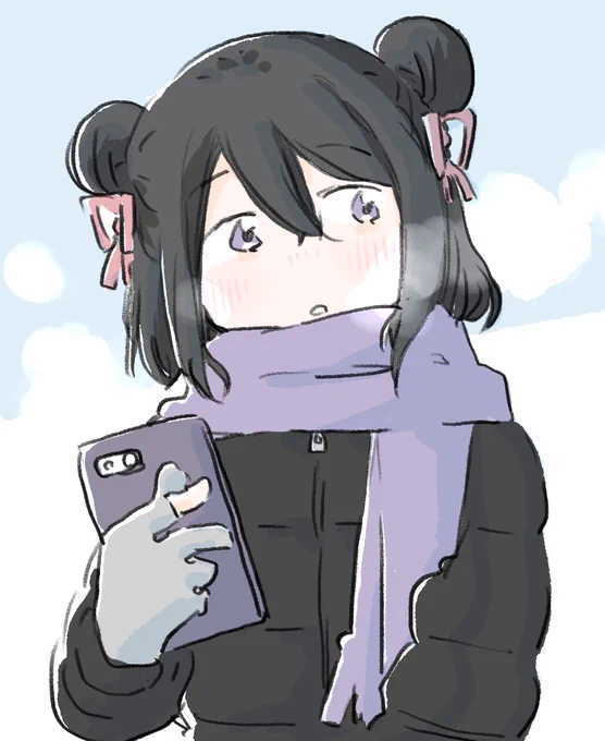 週末冷えるらしいよ黒江ちゃん