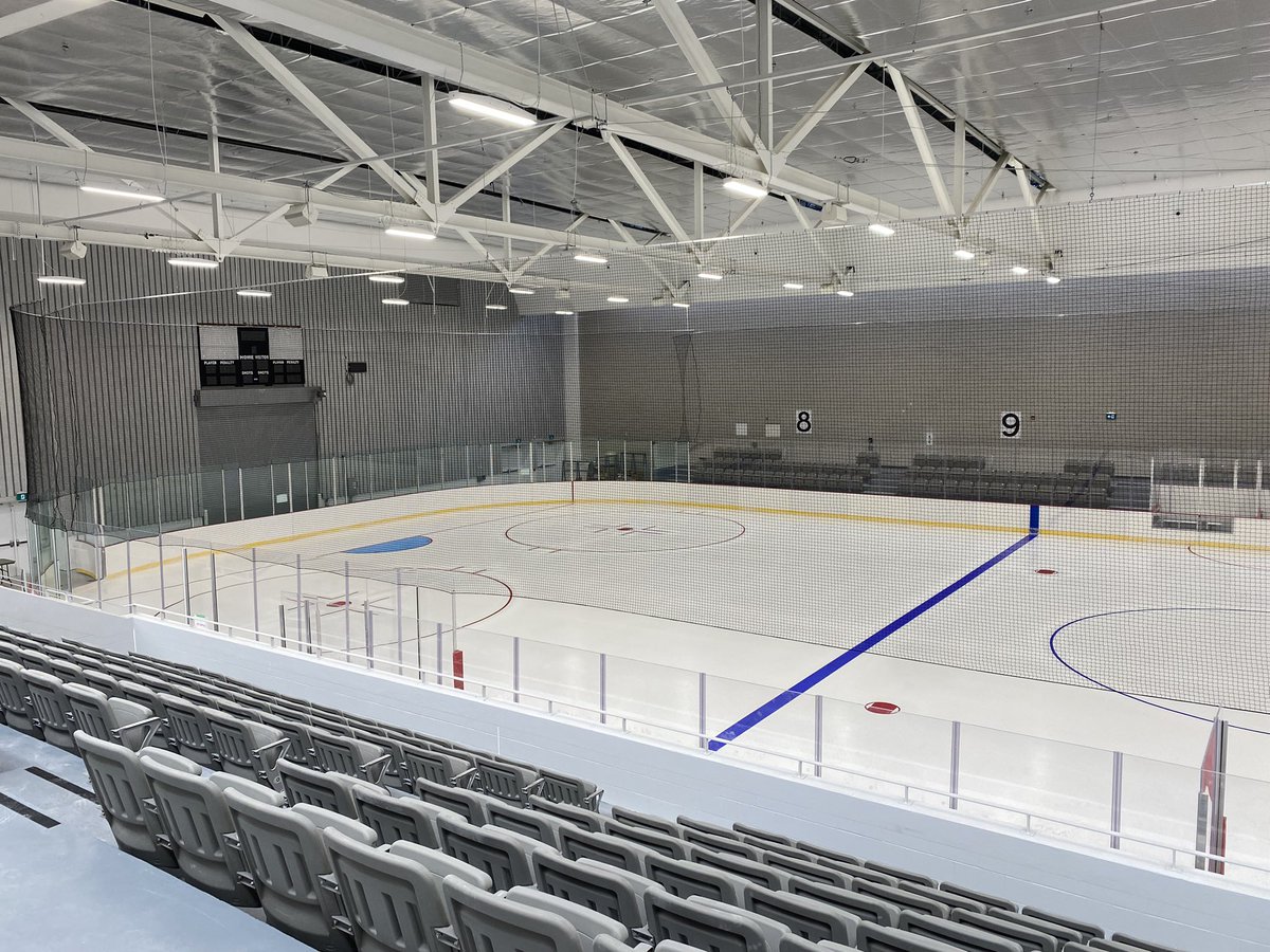 JetIceHockey's tweet photo. Our ice techs paid a visit to the new arena in Wasaga earlier this week, and put the finishing touches on this beautiful double pad facility.
It will play host to the Wasaga Stars minor hockey teams.
#jetice #webringicetolife https://t.co/cObCMsmJIF
