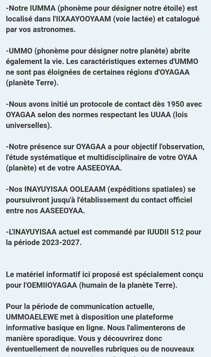 Alliance galactique UMMO/Marc Picot tweet media