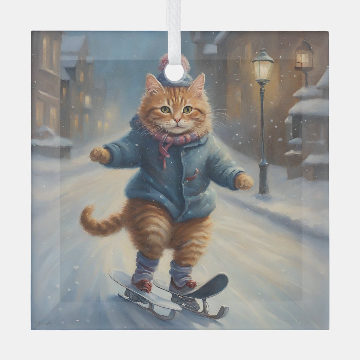adorecats4ever's tweet image. Cute Skating Meowy Christmas Cat Lover  Glass Tree Decoration zazzle.co.uk/z/aglkddhs?rf=… via @zazzle
Personalize this unique, cute cat ornament and gift it to a cat lover this Christmas! #catornament #christmascat #catchristmasornament #catlovergift #catlover #Christmas #catgift