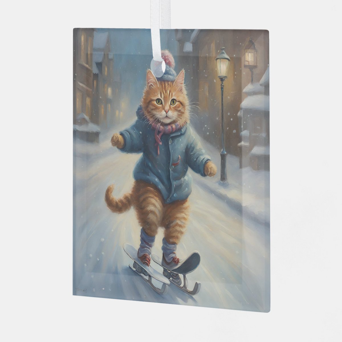 adorecats4ever's tweet image. Cute Skating Meowy Christmas Cat Lover  Glass Tree Decoration zazzle.co.uk/z/aglkddhs?rf=… via @zazzle
Personalize this unique, cute cat ornament and gift it to a cat lover this Christmas! #catornament #christmascat #catchristmasornament #catlovergift #catlover #Christmas #catgift