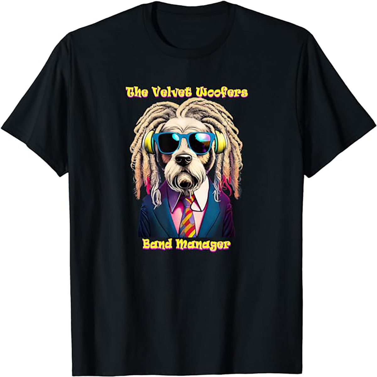 The Velvet Woofers: A Bark & Roll T-shirt - Band Manager

10 colors to choose

#velvetwoofers #familyfun #familyfriendly #doglover #dogs #ilovemusic #funnydogs #tshirts #tshirt #totebag #throwpillows #popsockets #hoodie #sweatshirt #manager #bandmanager

amazon.com/dp/B0CJLD9YWQ/