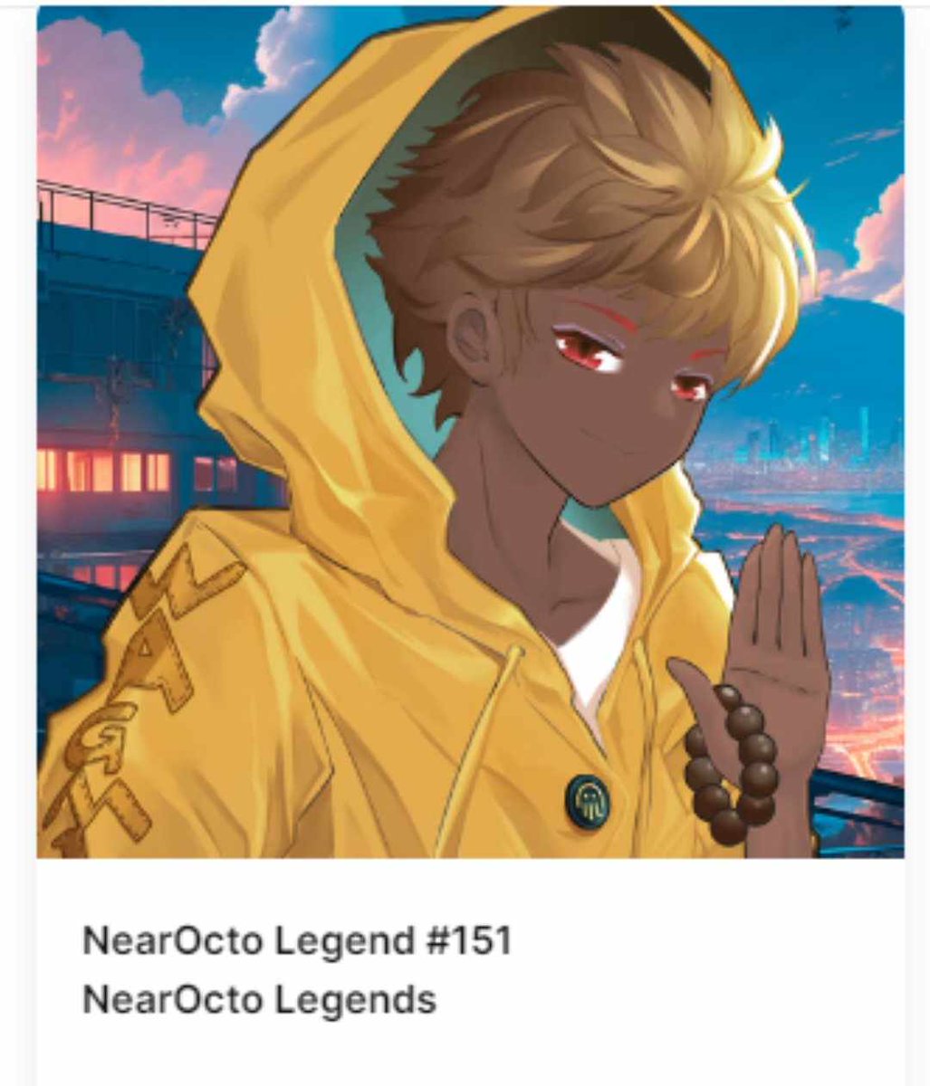🌈 Just became the proud owner of my NearOcto Legend first NFT! 🖼️💎 Thrilled to support and collect digital art in the blockchain world. Here is the link where you can Mint: nearoctolegends.com

 #NFTCollector #NearOctoLegend #CryptoMagic #NFTJourney