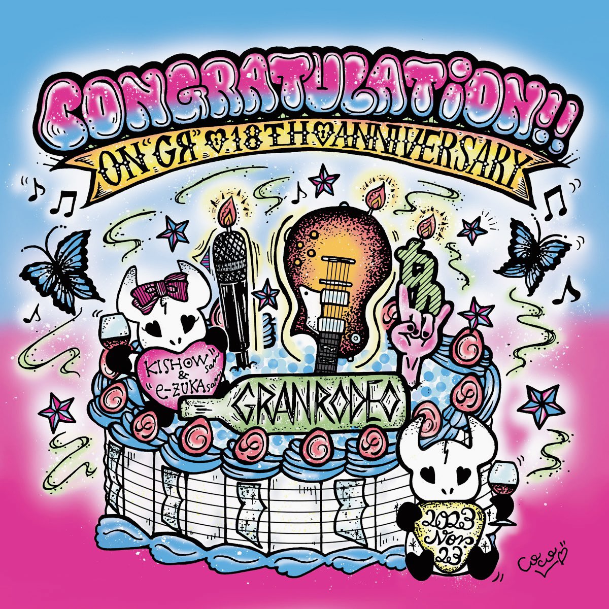 oxGRxo's tweet photo. GRANRODEO㊗︎18周年🎊おめでとうございます!!
GRのおかげで最高にバラライな日々を過ごせています🥂🐮🌹✨
これからもずっとずっと末永く
お2人で元気にGRANRODEOしていてください❤️🔥
だいすきですッッ🎙️🎸🤘🏻 ́ ̵
#GRANRODEO
#GR18th #GRANRODEO18周年 https://t.co/MVbpr5NtEw