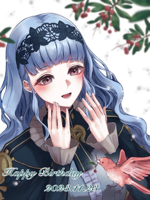 #マリアンヌフォンエドマンド生誕祭2023 #FE3H マリアンヌちゃんお誕生日おめでとうございます 笑顔が素敵なマリアンヌちゃんが大好きです