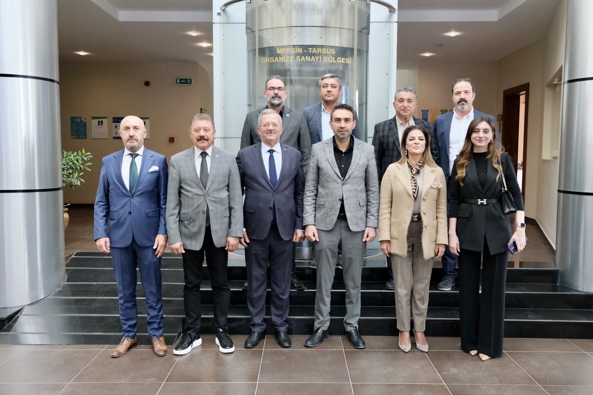 AdemAldemir33's tweet photo. 📍#MTOSB Ziyareti
Mersin-Tarsus Organize Sanayi Bölgesi Yönetim Kurulu Başkanı Sn.Sabri Tekli ve yönetimini ziyaret ederek yapılan çalışmalar hakkında bilgi aldık.
Misafirperverliği için MTOSB Yönetimine teşekkür ediyoruz. ⚙️ https://t.co/QK5QYwJBmU