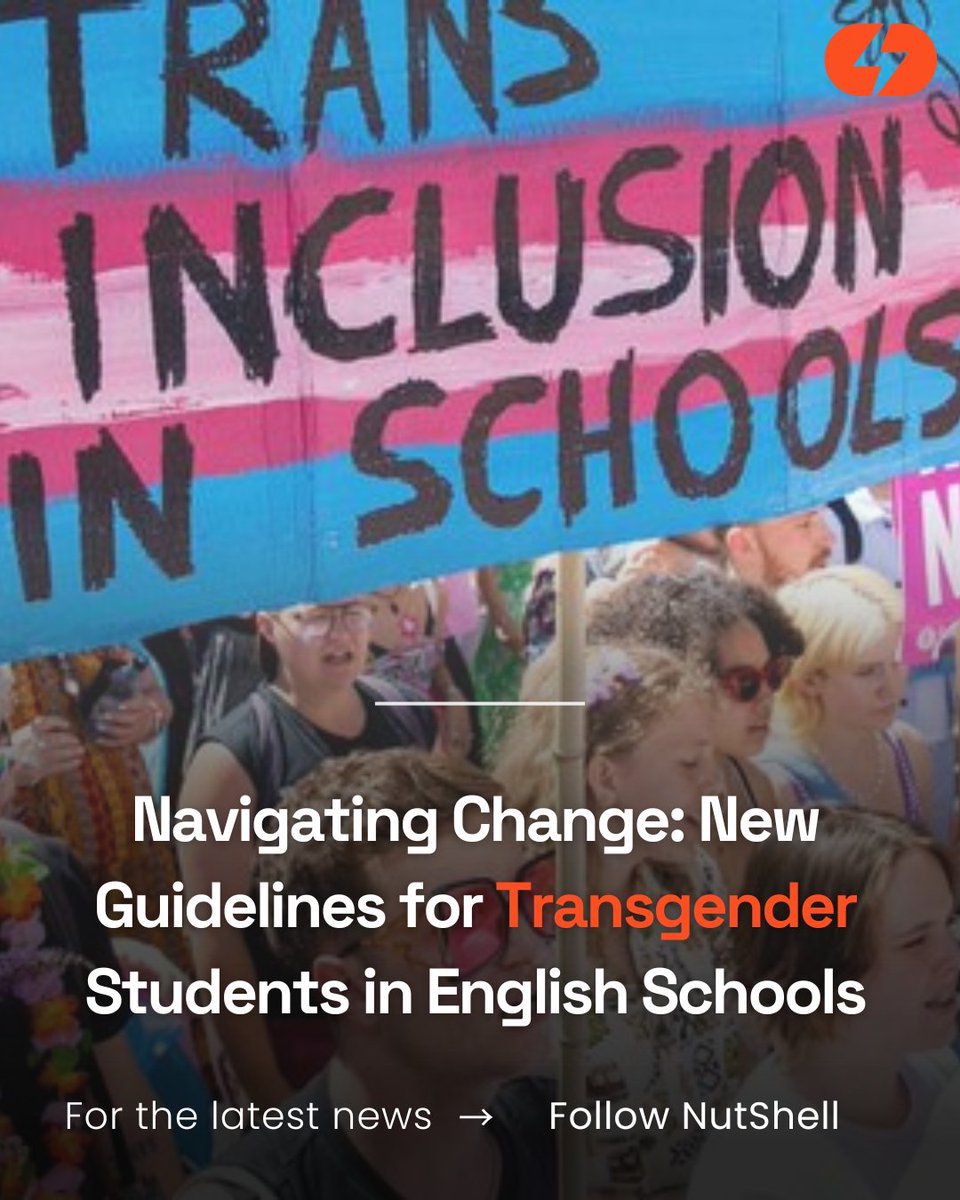 Navigating Change: New Guidelines for Transgender Students in #EnglishSchools

theguardian.com/society/2023/n…

#Uknews #scotlandnews #englandnews #TransgenderChildren #GenderTransition #EqualityAct #Education #UKNews #collegeleaders #GenderIdentity #SchoolPolicy #TransRights