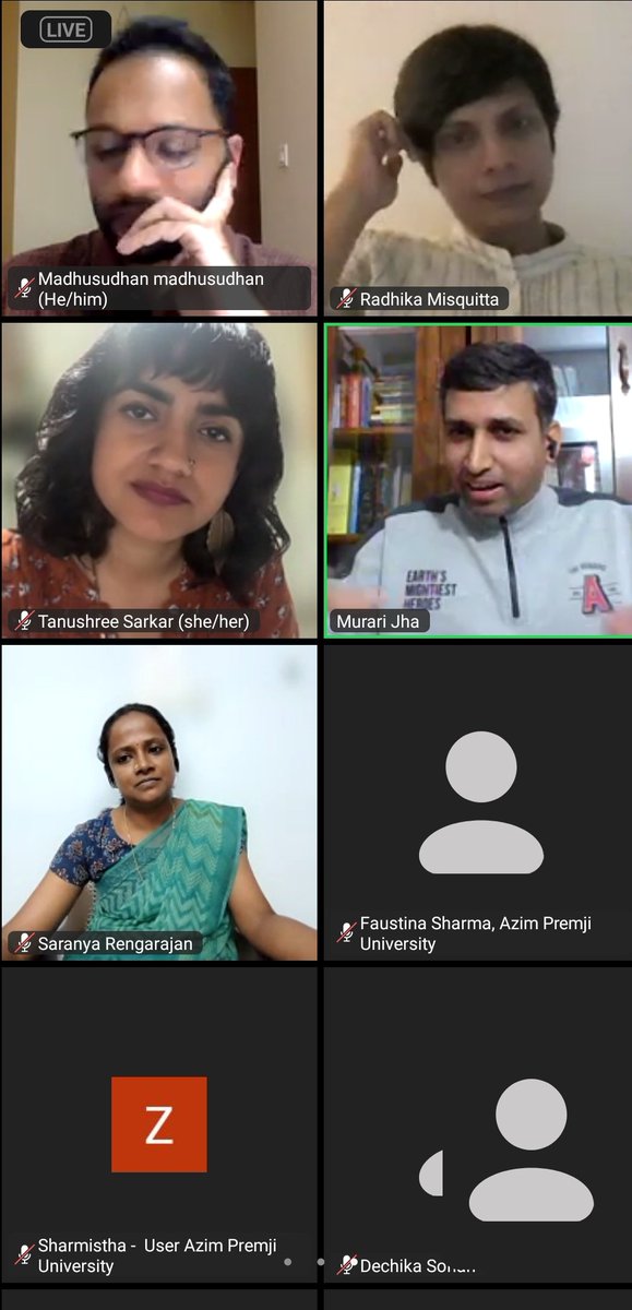 Deepa Singh (@deepasinghdoe) on Twitter photo Attended the insightful Webinar organized by <a href="/azimpremjiuniv/">Azim Premji University</a> where <a href="/Reflectivediary/">Murari jha, PhD</a> shared how curriculum & classroom practices affect a students' growth . Also , how daily writing practice introduced in class led to inclusion of the students in the learning process. #impactful Attended the insightful Webinar organized by <a href="/azimpremjiuniv/">Azim Premji University</a> where <a href="/Reflectivediary/">Murari jha, PhD</a> shared how curriculum & classroom practices affect a students' growth . Also , how daily writing practice introduced in class led to inclusion of the students in the learning process. #impactful
