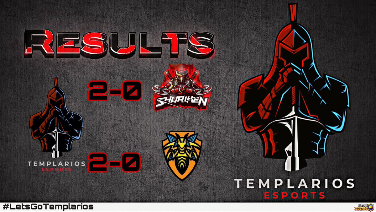 Templarios Esports (@templariosegs) on Twitter photo #CR|Victorias🔥
Ganamos 2 partidos 🤙 Ahora podemos descansar y comer chocolates 🍫 🍫🍫
🏆 Colosseum 7
🆚 <a href="/SHURIKENCR/">ShurikenCR</a>
2-0 ✅
🏆 <a href="/RoyalEliteLeag/">Royal Elite League</a>
🆚 @EsportsInory
2-0 ✅ (wo)
Roster:
👤 <a href="/Lewandowski_CR/">Lewandowski ツ</a>
👤 <a href="/PEPITOCR2/">pepi</a>
👤 <a href="/guardiano/">aaron</a>
👤 <a href="/MemasosXD1/">MARVIN</a>
👤 @Shawn11_cr #CR|Victorias🔥
Ganamos 2 partidos 🤙 Ahora podemos descansar y comer chocolates 🍫 🍫🍫
🏆 Colosseum 7
🆚 <a href="/SHURIKENCR/">ShurikenCR</a>
2-0 ✅
🏆 <a href="/RoyalEliteLeag/">Royal Elite League</a>
🆚 @EsportsInory
2-0 ✅ (wo)
Roster:
👤 <a href="/Lewandowski_CR/">Lewandowski ツ</a>
👤 <a href="/PEPITOCR2/">pepi</a>
👤 <a href="/guardiano/">aaron</a>
👤 <a href="/MemasosXD1/">MARVIN</a>
👤 @Shawn11_cr