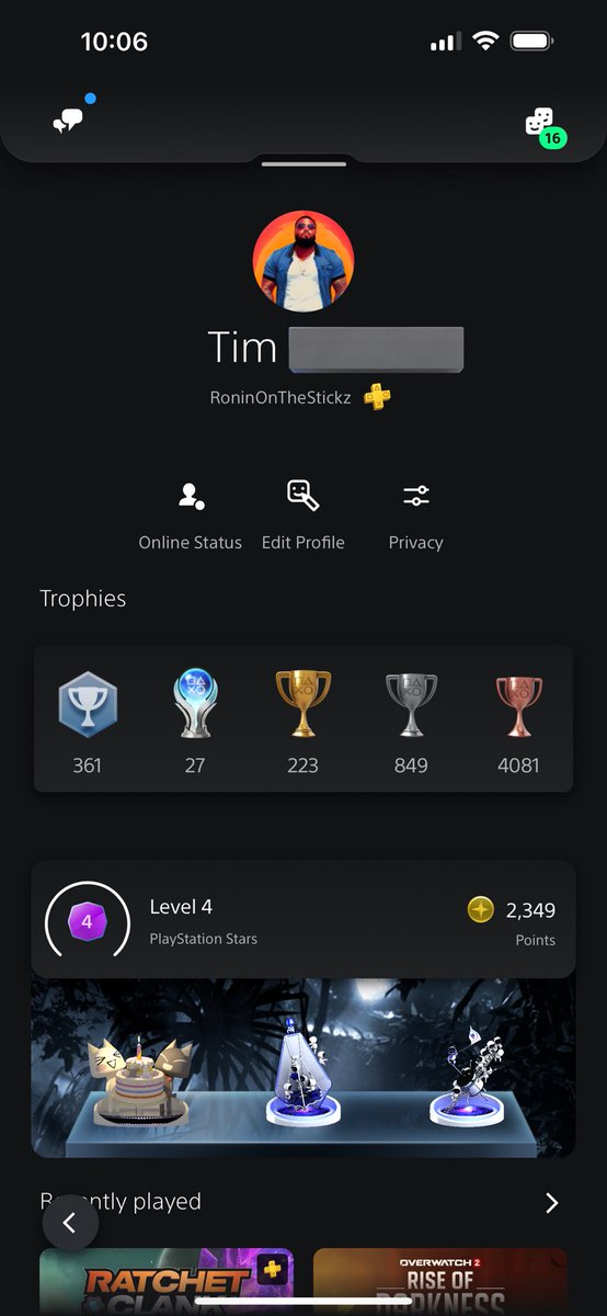 RoninOTS's tweet photo. Post your PSN and recently played https://t.co/mWeB6mD3z6