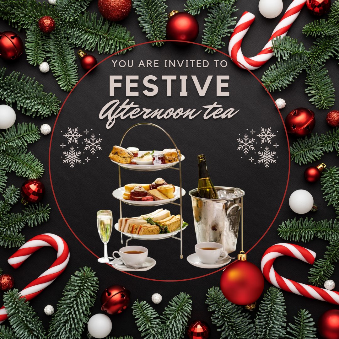 🎄✨ Indulge in the festive magic at Madingley Hall! 🍰🍵 We still have a few enchanting spaces left for our Festive Afternoon Tea on December 3rd and 10th at 2 PM. Join us for a delightful celebration of the season #FestiveAfternoonTea #MadingleyHallMagic #HolidayIndulgence'