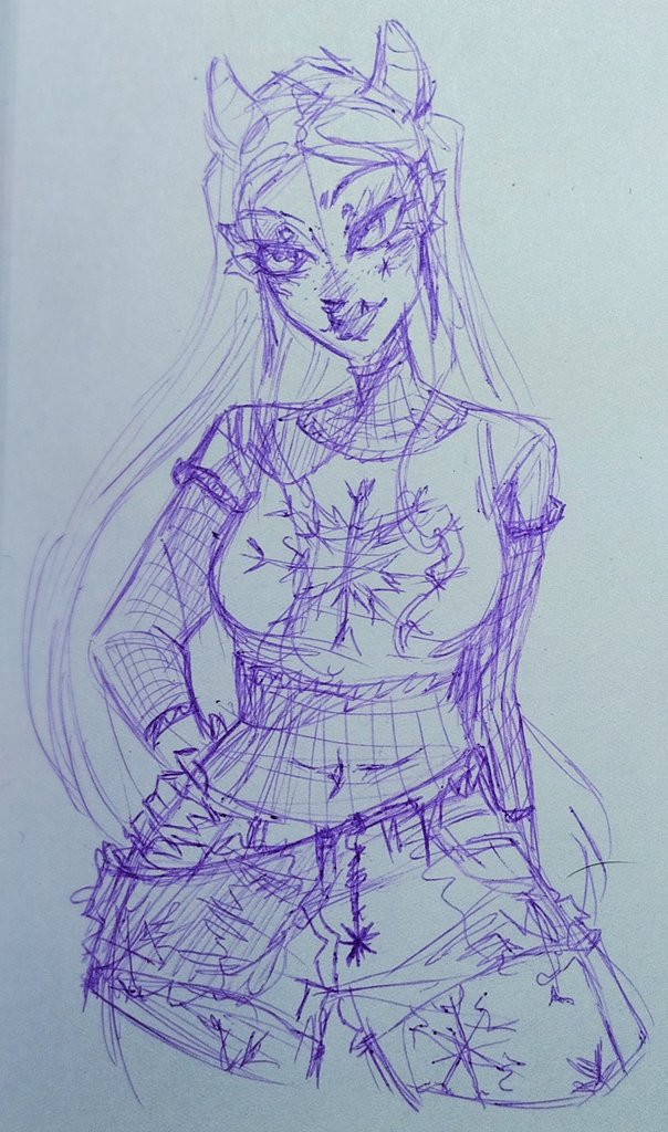 fruity_alien's tweet photo. A little sketch of g3 Abbey
#art
#Fanart
#MonsterHigh https://t.co/Rtmvpc7yGL
