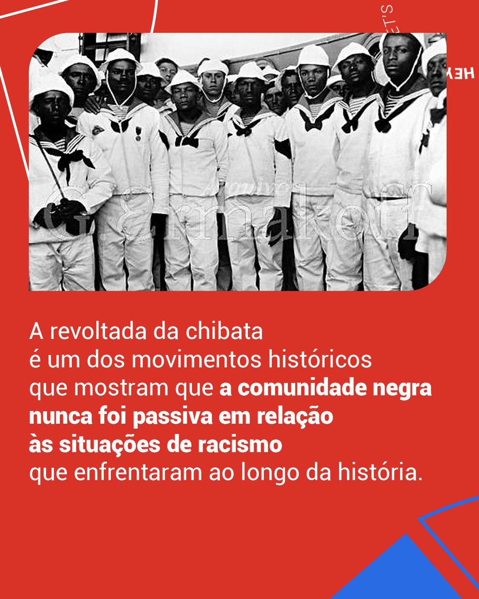 AfroDspConnect's tweet photo. Você já deve ter escutado falar sobre a Revolta da Chibata, né?

Mas você  conhece um dos grandes nomes dessa luta, João Cândido? 🧶 https://t.co/PVqhWpQY9A