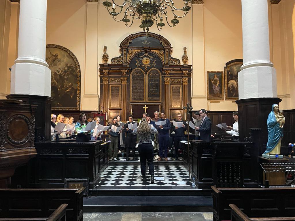 High Holborn Chamber Choir (@highholborncc) on Twitter photo Rehearsals are well underway for our concert on Sat 9th Dec, 6pm at <a href="/AmChurchLondon/">American International Church</a> 🎄🌟
Come along for beautiful carols old and new, including a few congregational classics… 🎵
We’ll also be serving complimentary mulled wine and mince pies! 🍷🥧
Tix: highholborncc.org.uk Rehearsals are well underway for our concert on Sat 9th Dec, 6pm at <a href="/AmChurchLondon/">American International Church</a> 🎄🌟
Come along for beautiful carols old and new, including a few congregational classics… 🎵
We’ll also be serving complimentary mulled wine and mince pies! 🍷🥧
Tix: highholborncc.org.uk