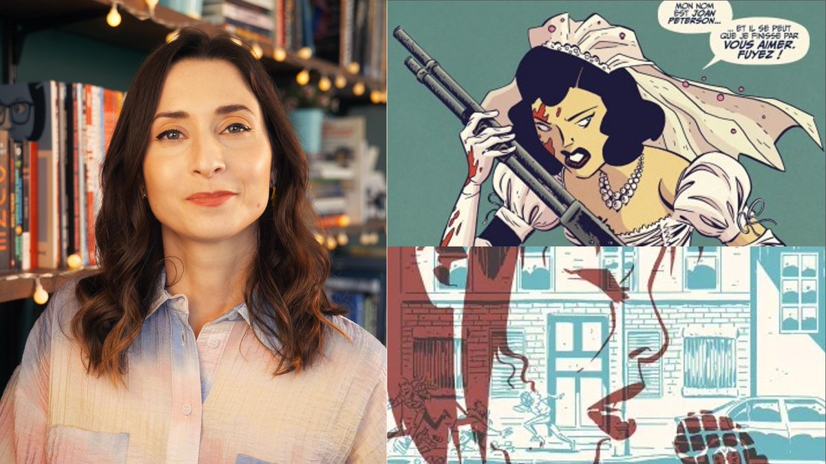 VincentLeble's tweet photo. Découvrez, si ce n'est pas déjà le cas, @e_charretier une des rares dessinatrices de #comics françaises à s'être imposée aux Etats-Unis.
Je ne saurais trop recommander November avec Matt Fraction et Love Everlasting avec @TomKingTK 
https://t.co/uhMJo9CupQ https://t.co/eedOyyPJQu