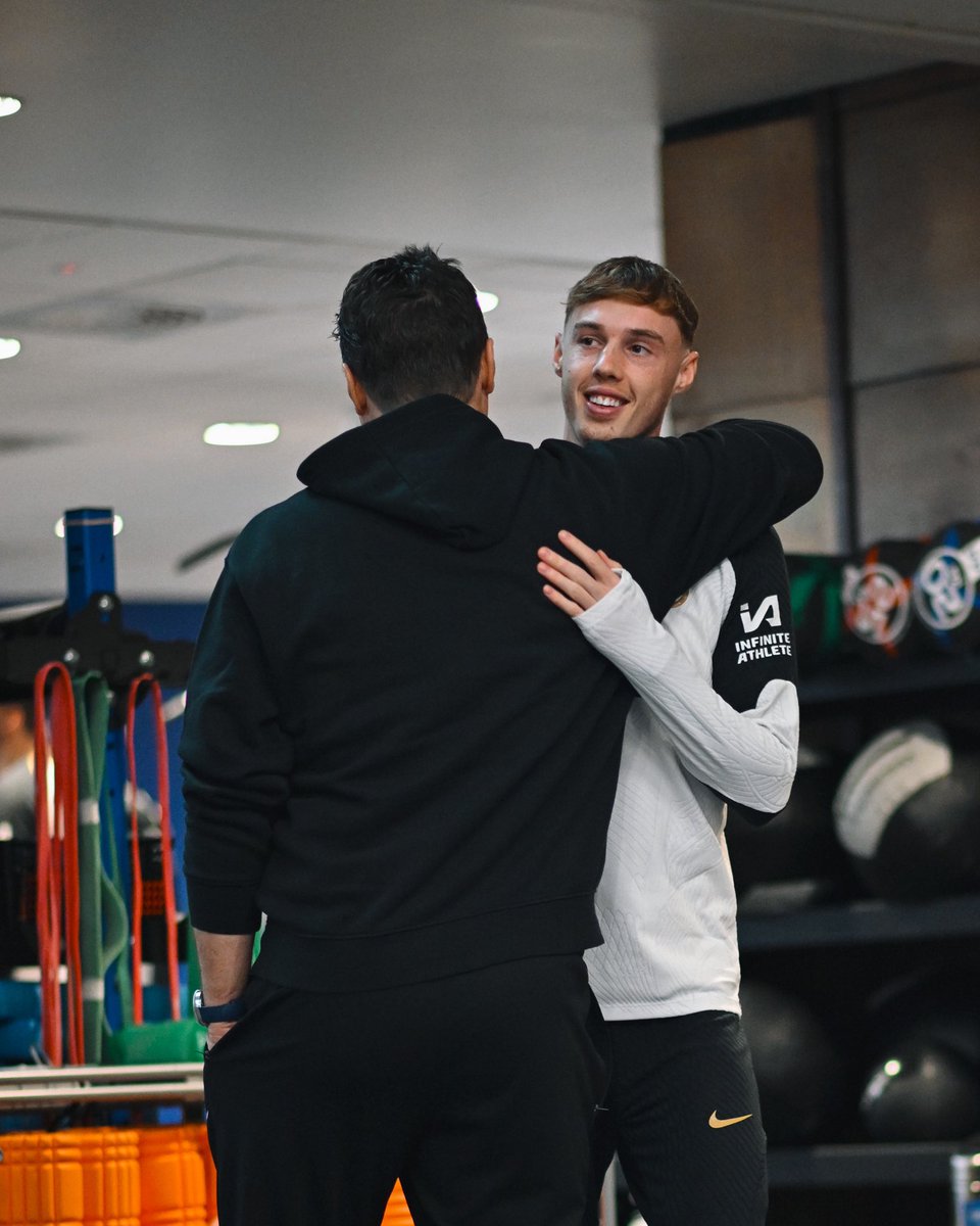 ChelseaFC's tweet photo. Look who’s back. 😁 https://t.co/0ZxSjRfHRG
