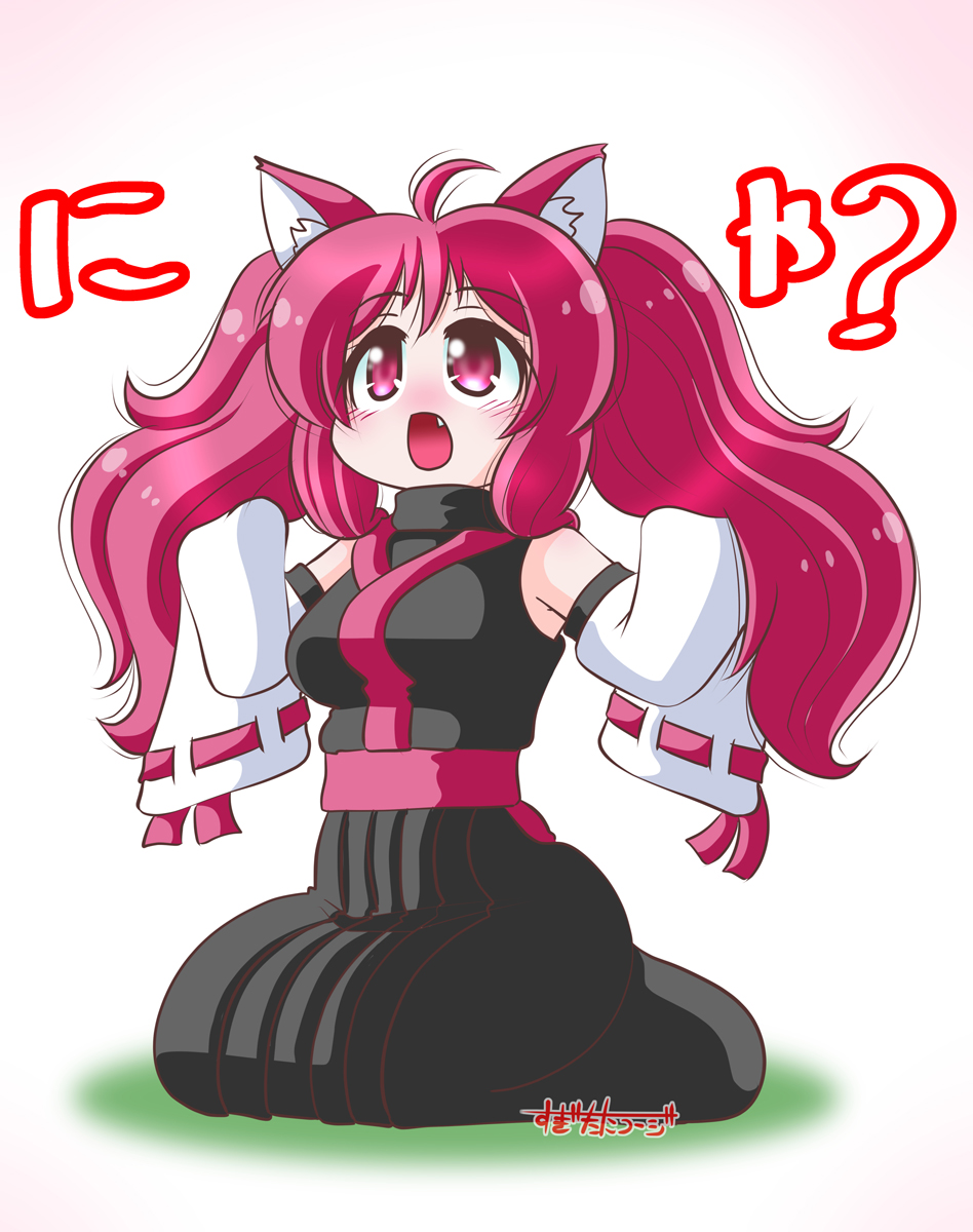 「ツインテールにしてみたりつ姉#ケムリクサ #いいツインテールの日 」|すぎたに@4/2SHTウマ06のイラスト