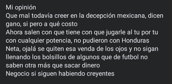 alosmoag's tweet photo. Mi opinión y ni por qué mencionar a quien me refiero https://t.co/gN8jOrJulr
