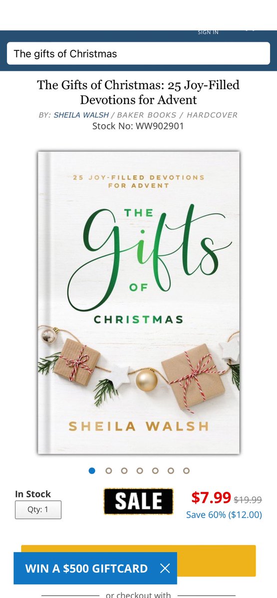 Today and tomorrow my new Advent Devotional is only $7.99 🎉🎄 christianbook.com/gifts-christma…