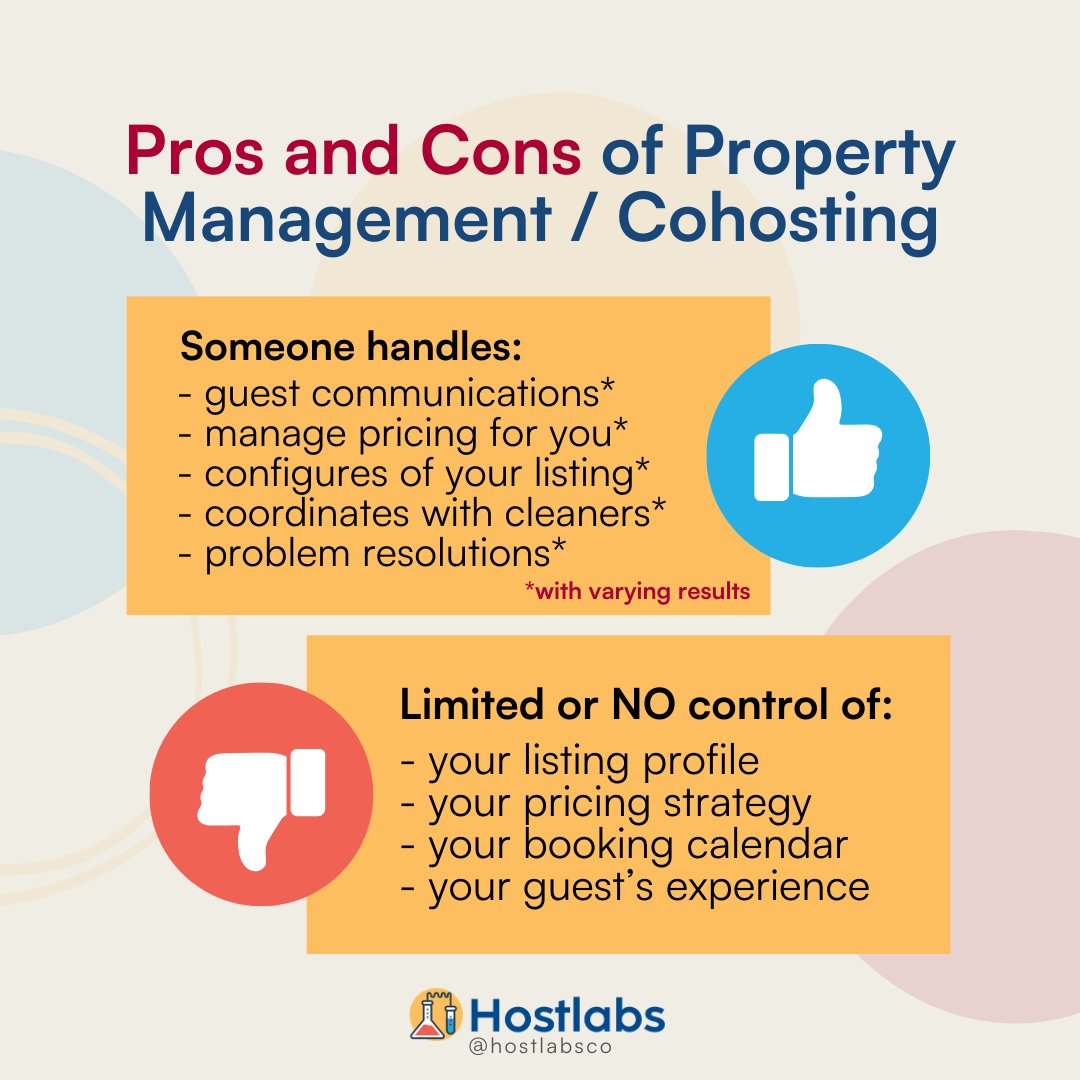 hostlabsco's tweet photo. At the end of the day, it’s about hitting the results that YOU want. 

Some hosts also experience hit-or-miss results from different providers.

Are you willing to take that risk? 

Learn more about what you need to consider: https://t.co/5rL21pTzLW #cohosting #RentalManagement https://t.co/NVoeyiMwyn
