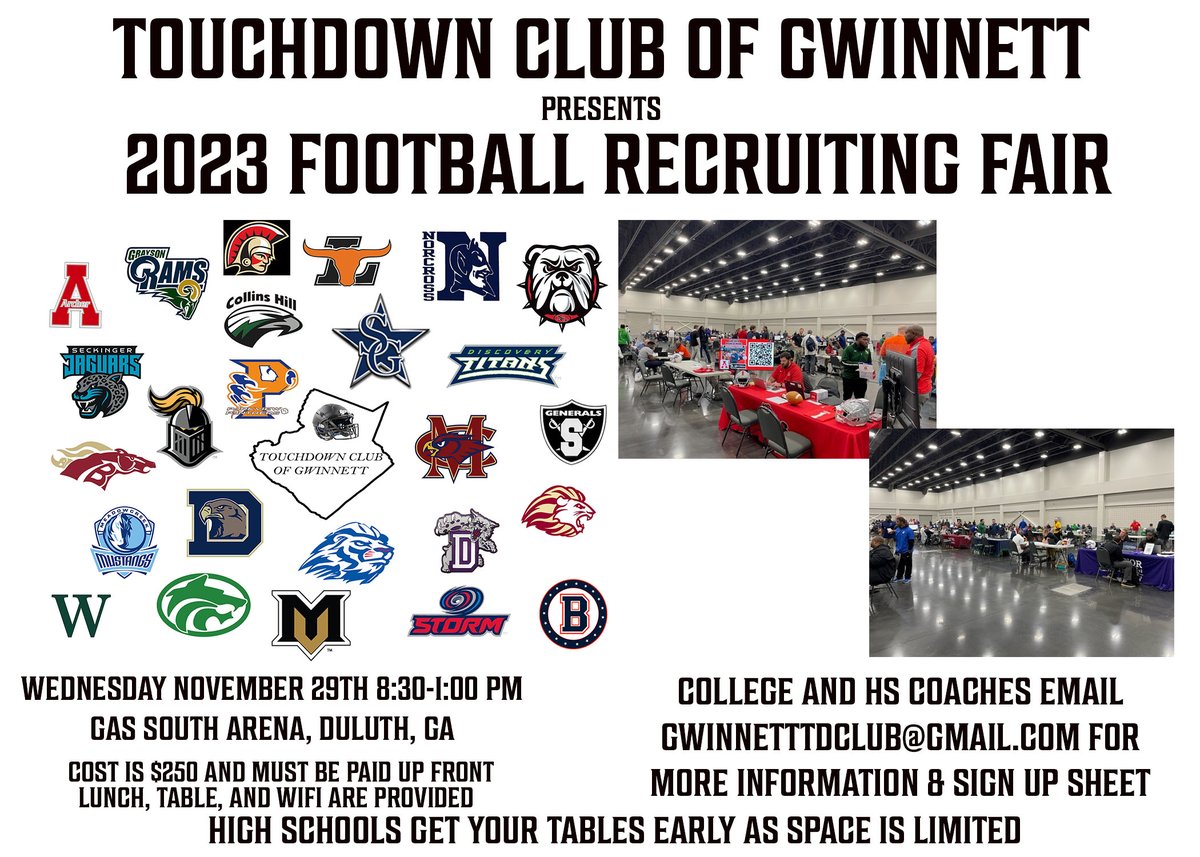 Jason Carrera Ed. D (@jccoach11) on Twitter photo Still, time to get signed up, email me at gwinnetttdclub@gmail.com, and college coaches please email me to lock in your spot. Still, time to get signed up, email me at gwinnetttdclub@gmail.com, and college coaches please email me to lock in your spot.
