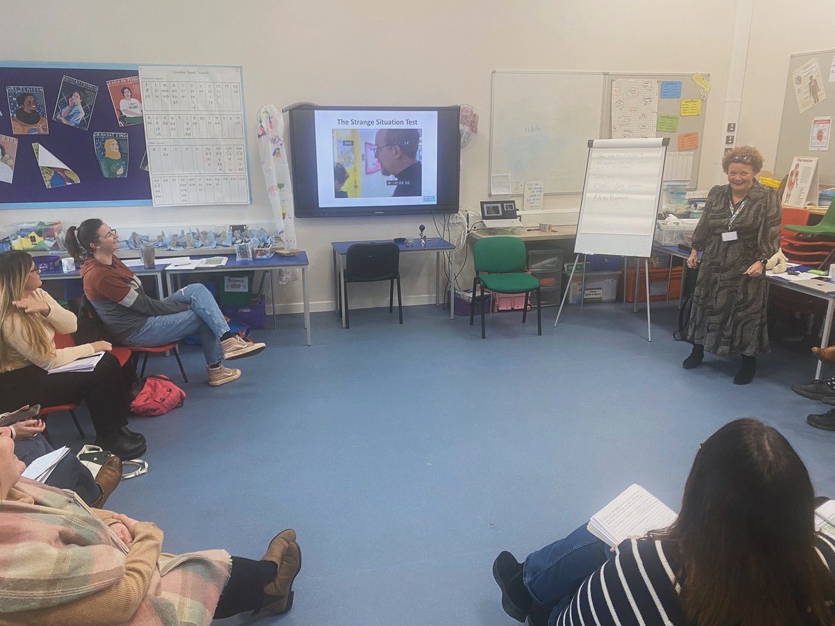 Day 2 of training for Trauma Informed Practice in Early Years (TIPEY), such a fascinating subject with some fantastic trainers Trauma Informed Schools UK and practitioners #strongerpracticehub #earlyyears