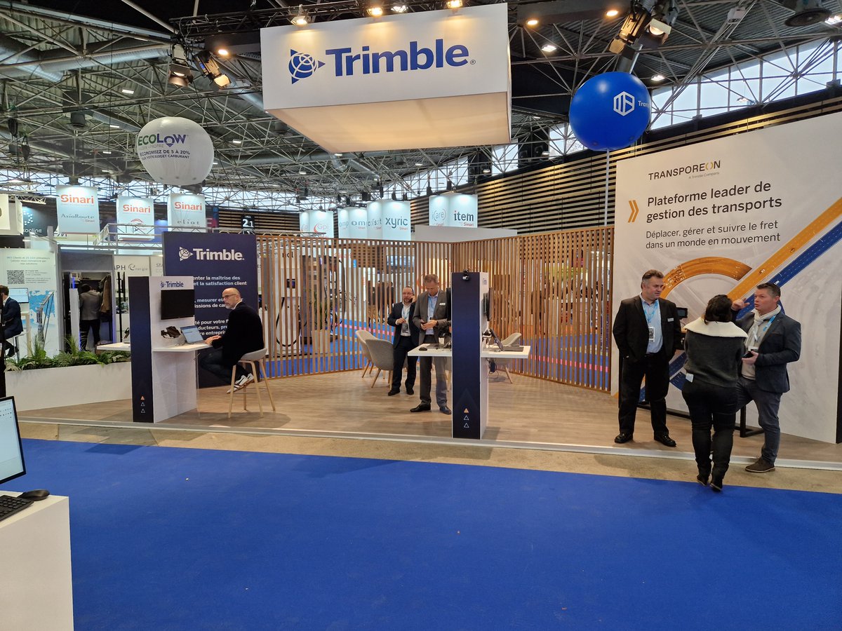 TrimbleTL's tweet photo. It's day 2 at Solutrans
Join us at Hall 1, Stands E013 &amp; E015, and explore revolutionary innovations that are reshaping the future of transportation. Our cutting-edge technology is making businesses smarter, faster, and more efficient. Let's shape the future of transport together https://t.co/zMUuPKFUSM