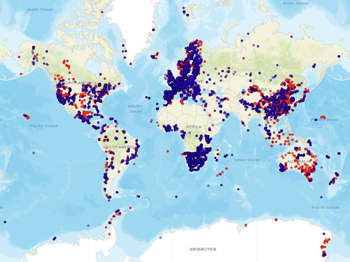 GlobalFungi Release 5 is online! 

Our team and collaborators added 27788 samples (blue points on map) from 331 new papers. Especially the coverage of Africa increased greatly (+200%). 

Search for fungal genera, species or UNITE 9 species hypotheses at globalfungi.com