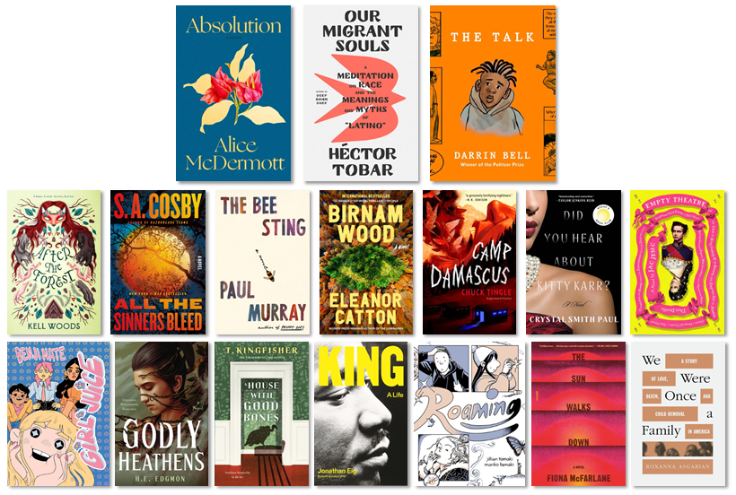 .@chipublib has announced their #BestBooksOf2023 and we've got 17 books on the list, including 3 in the top ten! Featuring books from @TobarWriter @DarrinBellArt @ChuckTingle @blacklionking73 @UrsulaV & more!! 👉tinyurl.com/25yck4k7