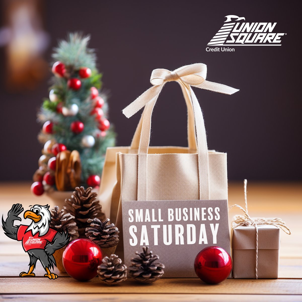 UnionSquareCU's tweet image. Saturday is Small Business Saturday! Where’s your favorite small business to shop? Small businesses are the backbone of our economy, and we encourage you to spend your dollars locally! 

#SmallBusiness Saturday #UnionSquare