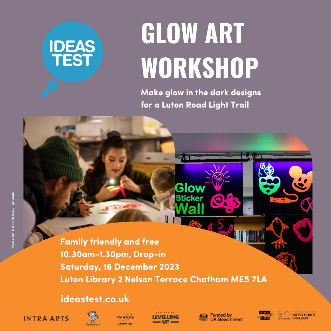 #IdeasTest #Luton #Medway #LutonLights