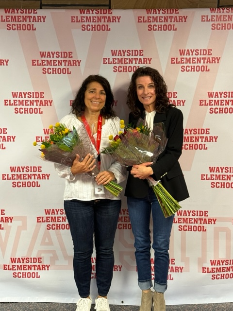 DPalaia's tweet photo. CONGRATULATIONS TO WAYSIDE'S EDUCATOR OF THE YEAR, MRS. VICTORIA JOHNSON, AND EDUCATIONAL PROFESSIONAL OF THE YEAR, MS. MELINDA PULLANO.   Happy Thanksgiving to all ! https://t.co/CXr6I2G9gZ