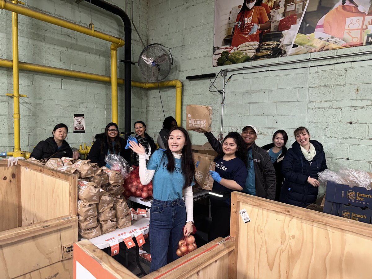 MarcumLLP's tweet photo. When work and passion come together, incredible things happen! Our teams are rolling up their sleeves and working hard across the east coast this morning! #GivingBack #MarcumEverywhere #BoysAndGirlsClub #CommunityFoodBank @fulfillnj @bcgnewhaven @tcahnyc https://t.co/Q8w0eOv9dJ